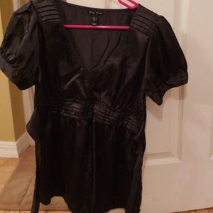 Soft polyester  black top